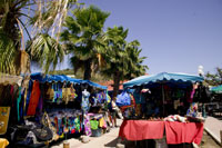 Marktstände in Marigot